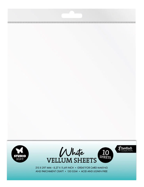 Studio Light White Vellum Sheets (10pcs)