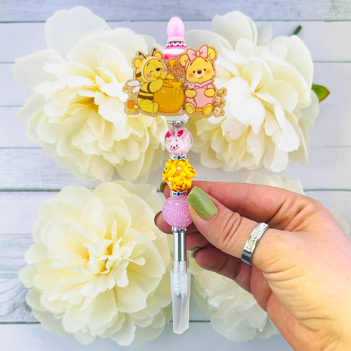 Beaded Bear Crafty Knife