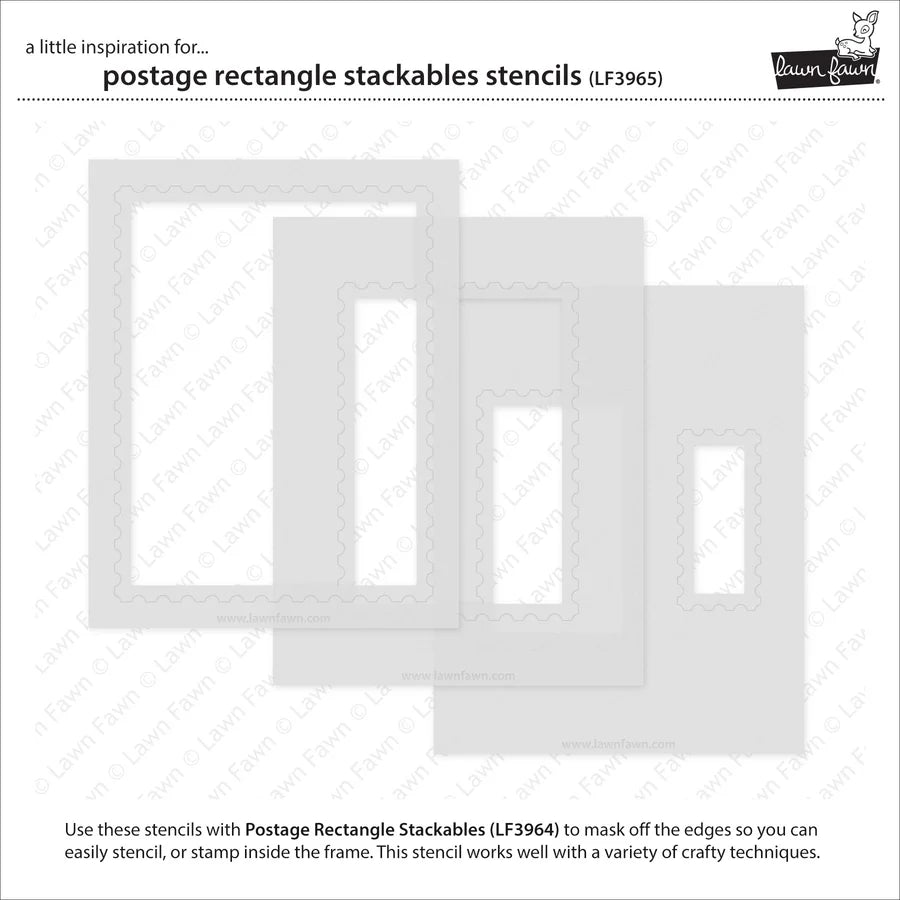 postage rectangle stackables BUNDLE