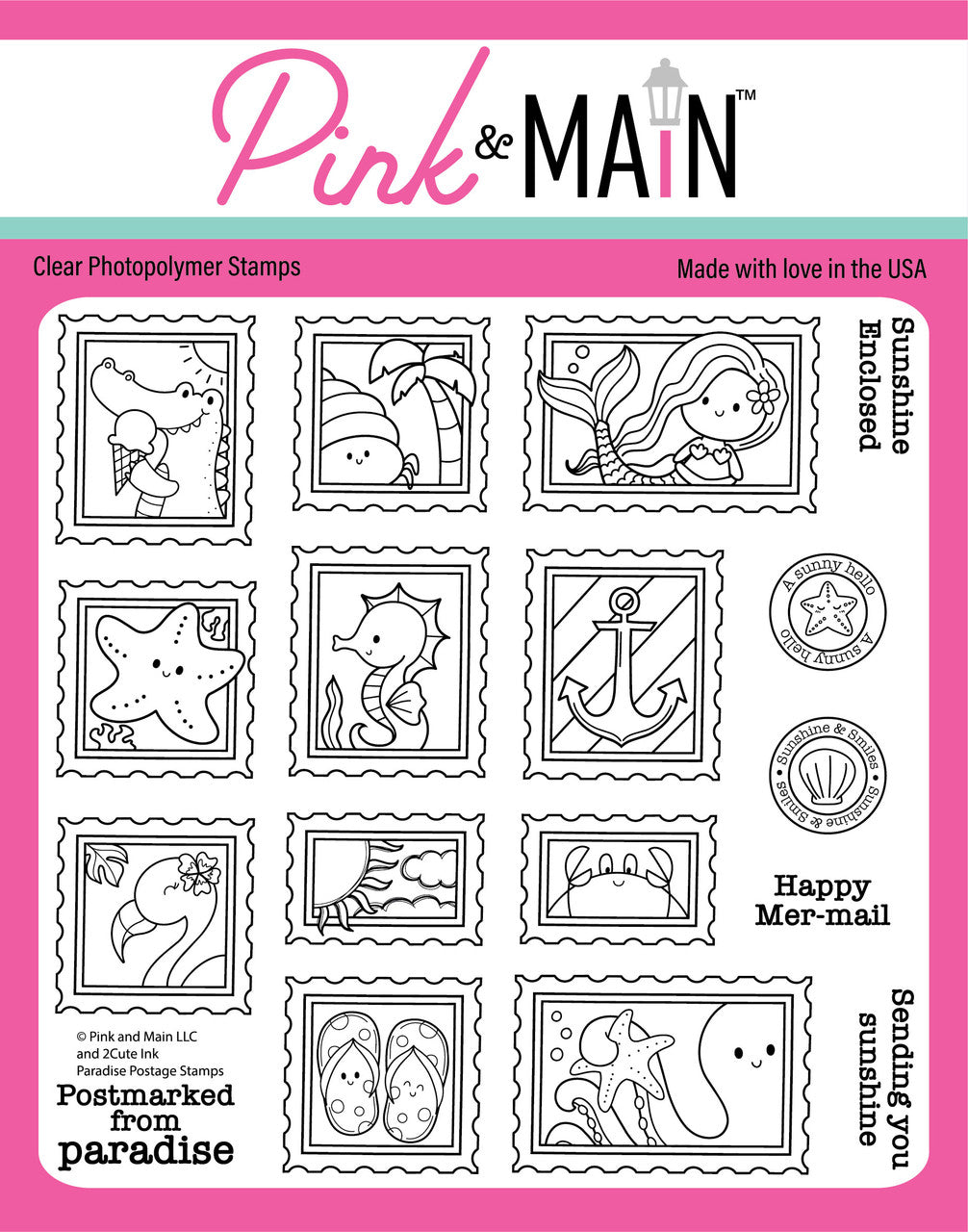 Paradise Postage Stamps