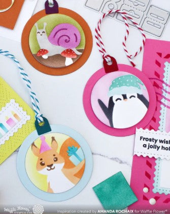 Nesting Postage Collage Blocks Die