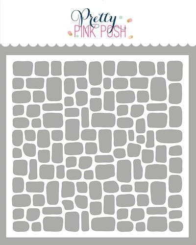 Cobblestone Stencil