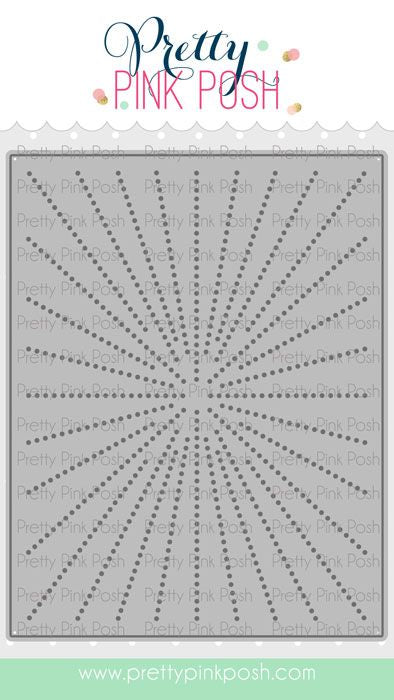 Sunburst Pierced Plate