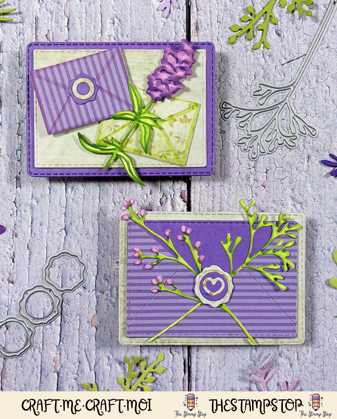 Postage Collage Envelope Die