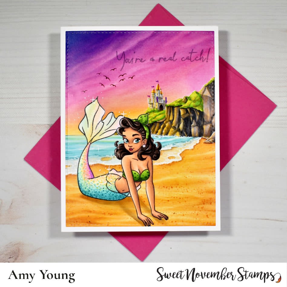 Retro Pin Up Mermaids