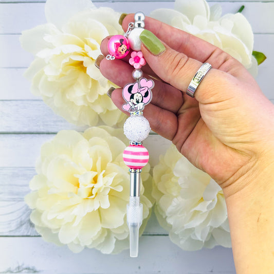 Girl Mouse Beaded Crafty Knife