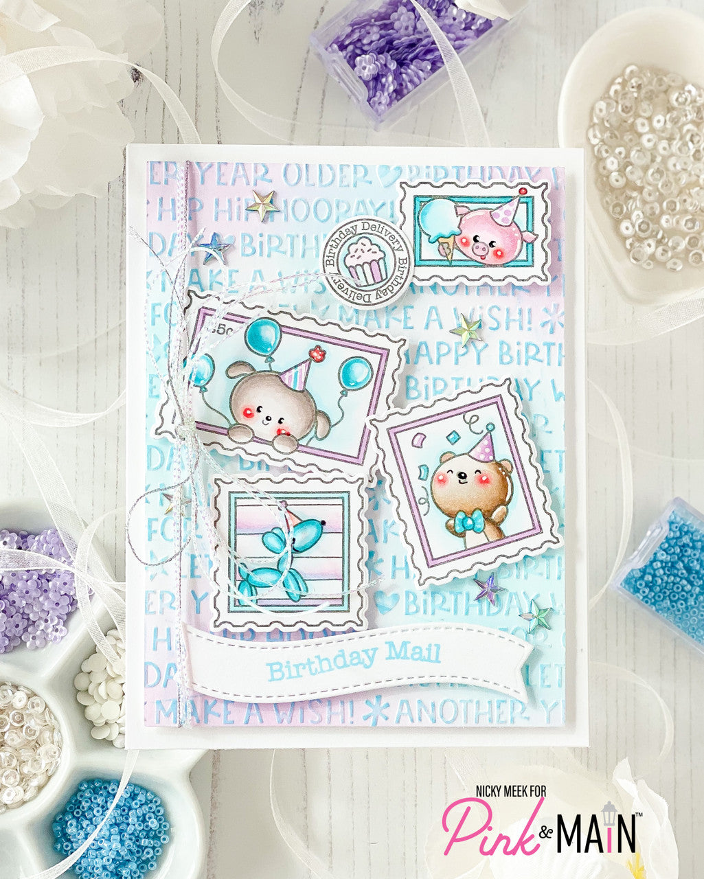 Birthday Postage Stamps