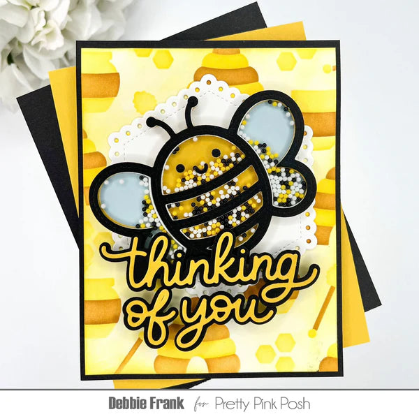 Layered Bee Additions Stencils (2 Pack)