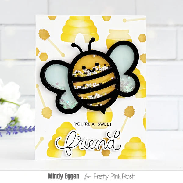 Layered Bee Additions Stencils (2 Pack)