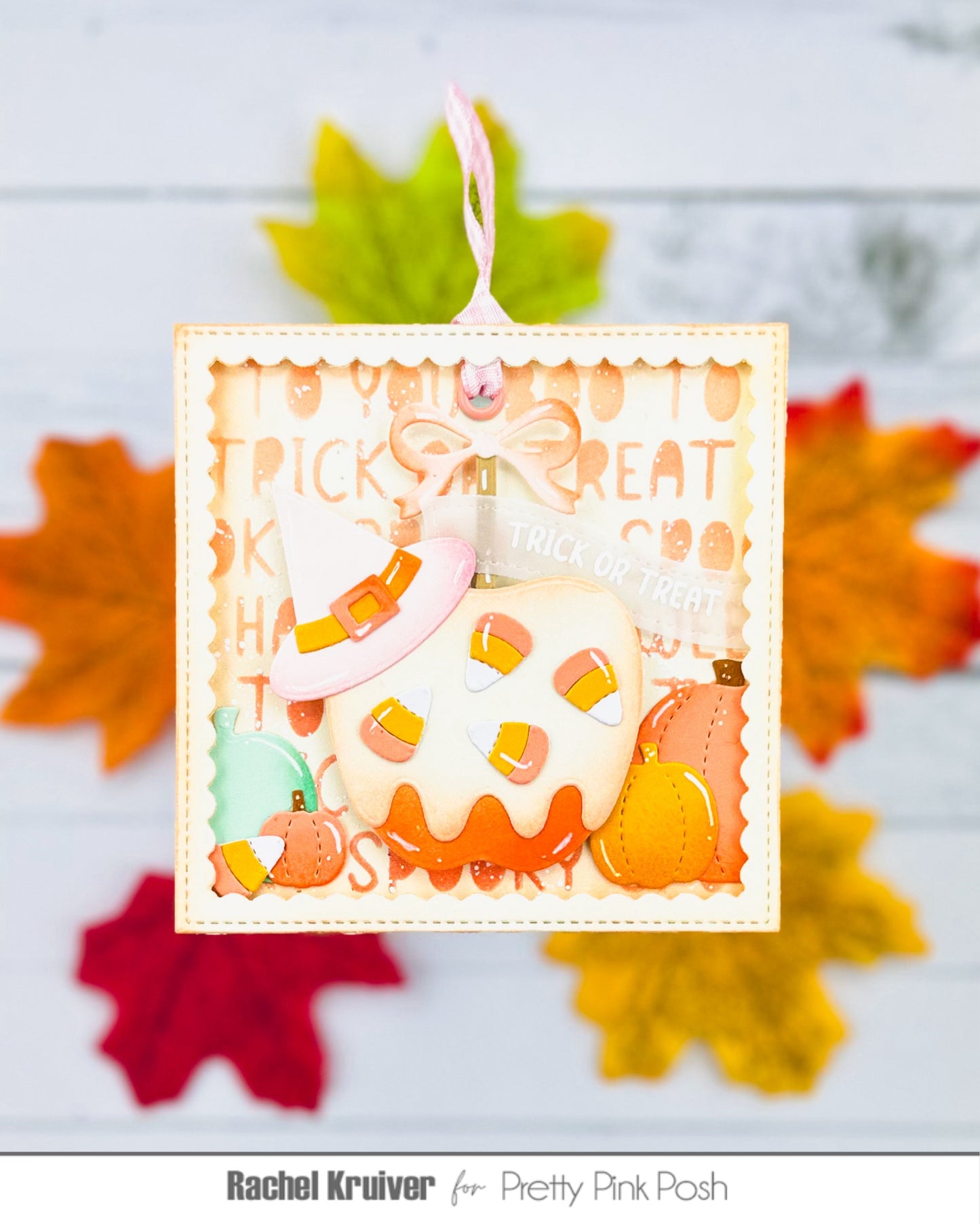 Halloween Caramel Apple