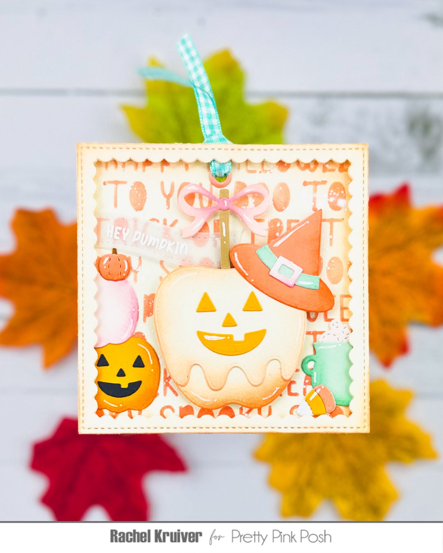 Halloween Caramel Apple