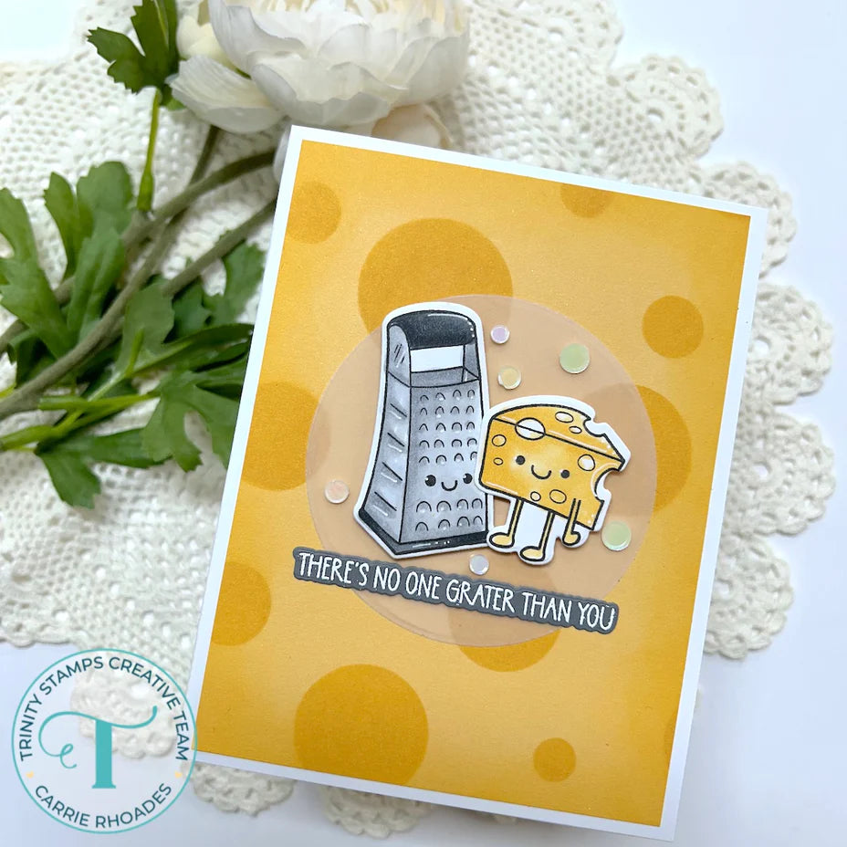 Cheesy Background Stencil