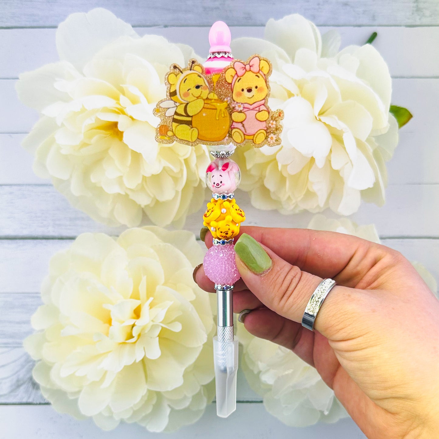 Beaded Bear Crafty Knife