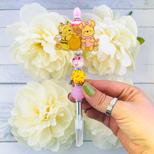 Beaded Bear Crafty Knife