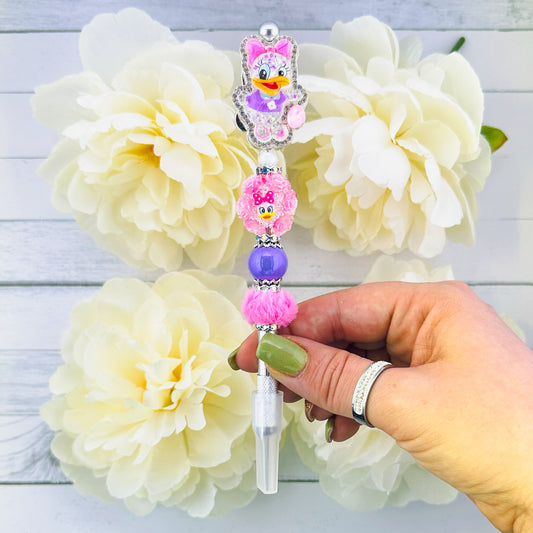 Girl Duck Beaded Crafty Knife