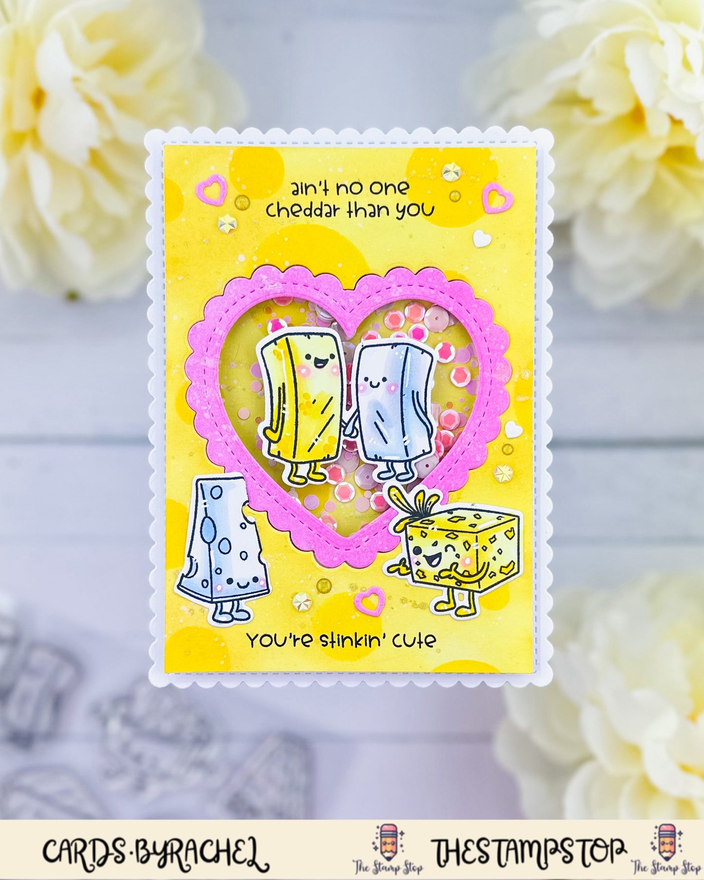 Cheesy Background Stencil