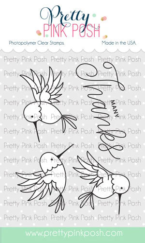 BUNDLE Hummingbird Thanks