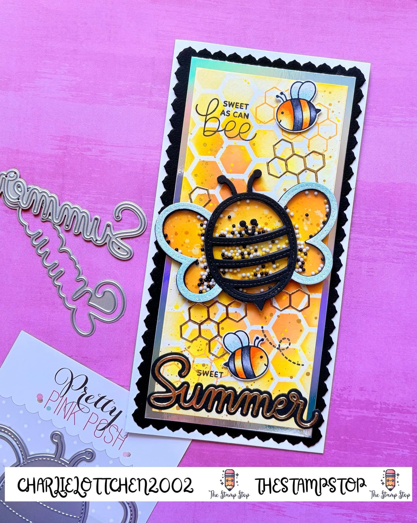 Bee Happy Shaker Beads
