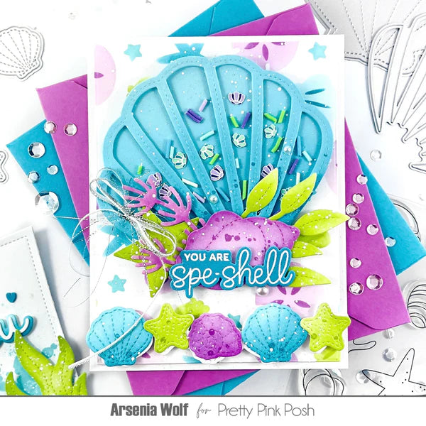 Seashell Shaker Dies