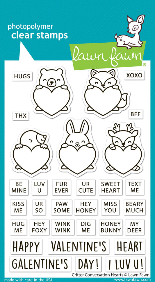 critter conversation hearts BUNDLE