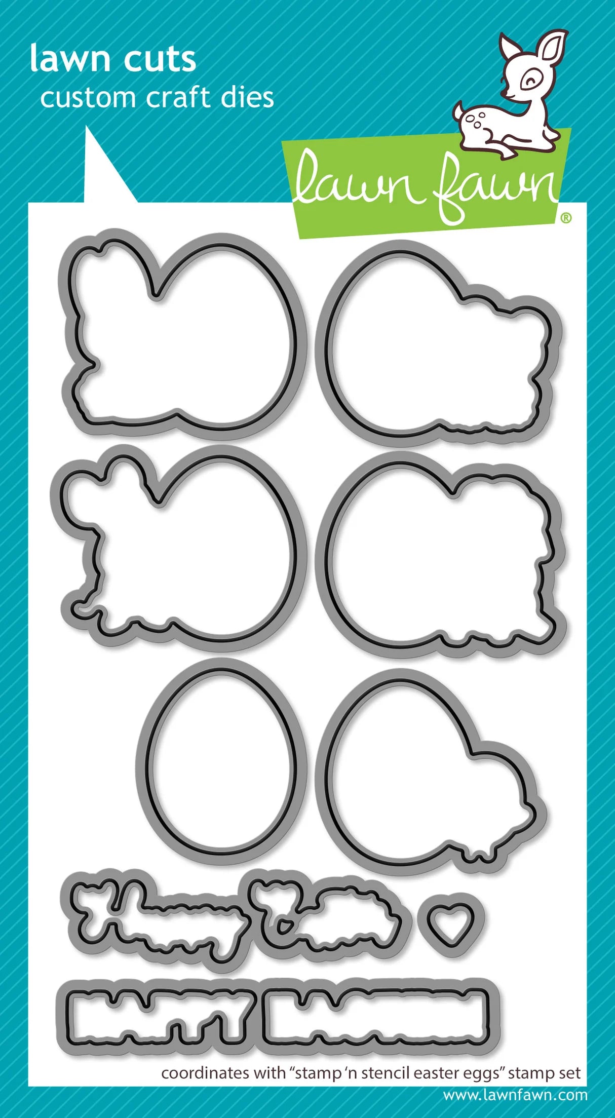 BUNDLE stamp 'n stencil easter eggs