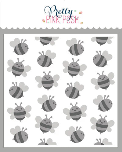 Layered Bees Stencils (3 Pack)