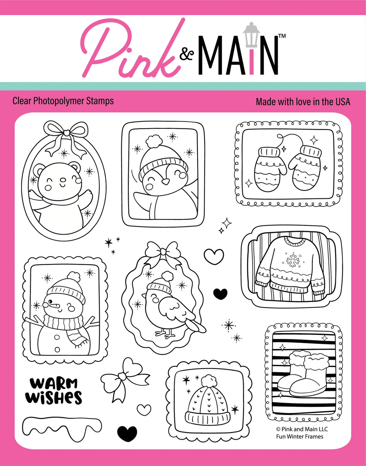 BUNDLE Fun Winter Frames