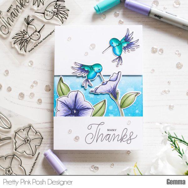 BUNDLE Hummingbird Thanks