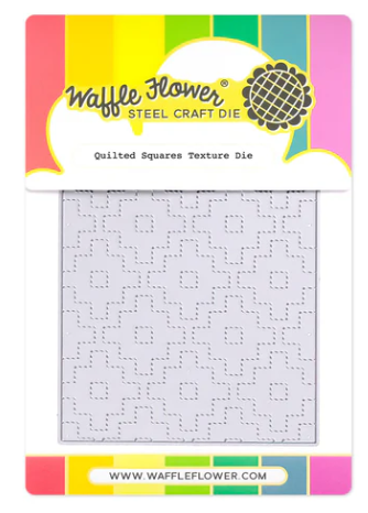 Quilted Squares Texture Die