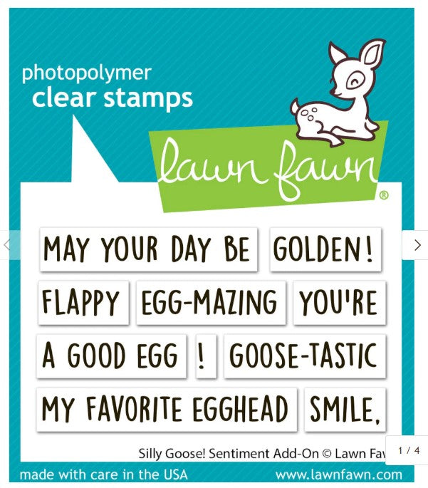 silly goose! sentiment add-on