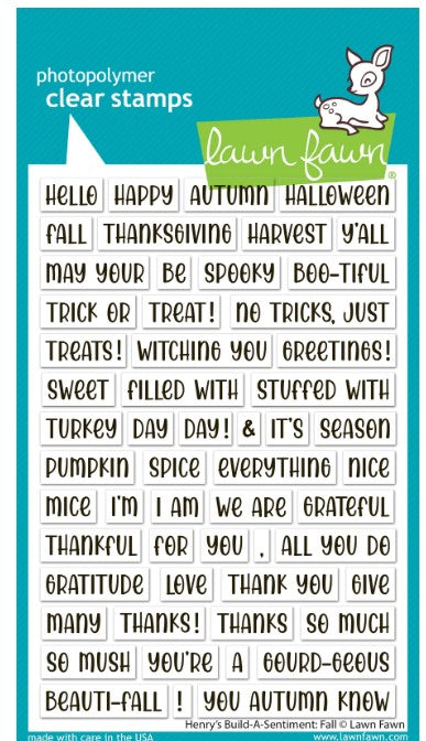 henry's build-a-sentiment: fall