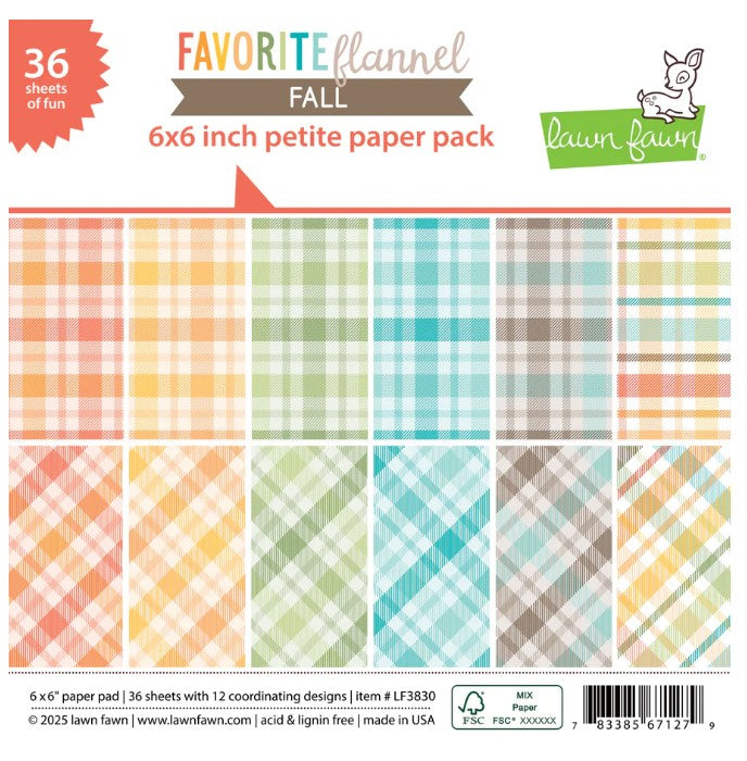 favorite flannel fall petite paper pack