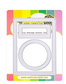 Nesting Postage Collage Blocks Die