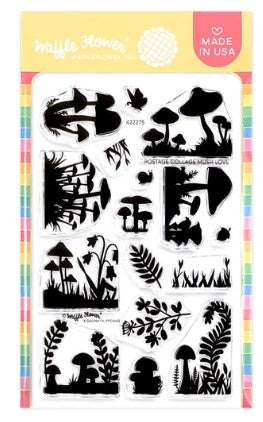 Postage Collage Mush Love Stamp Set