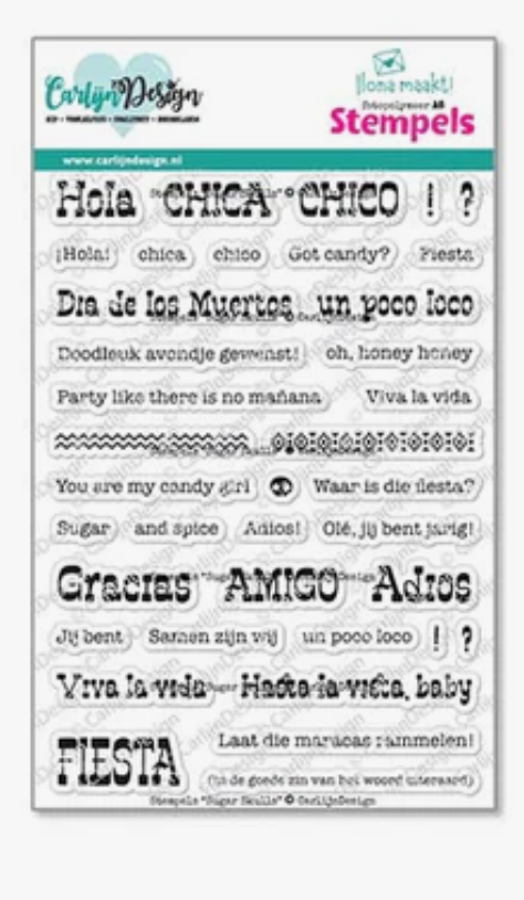 Sugar Skulls Clear Stamp