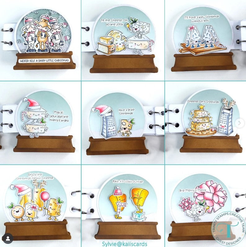Festivi-cheese BUNDLE Stamp + Die