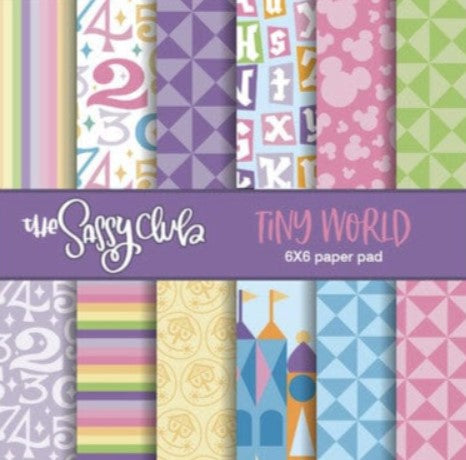 Tiny World 6x6 Paperpad