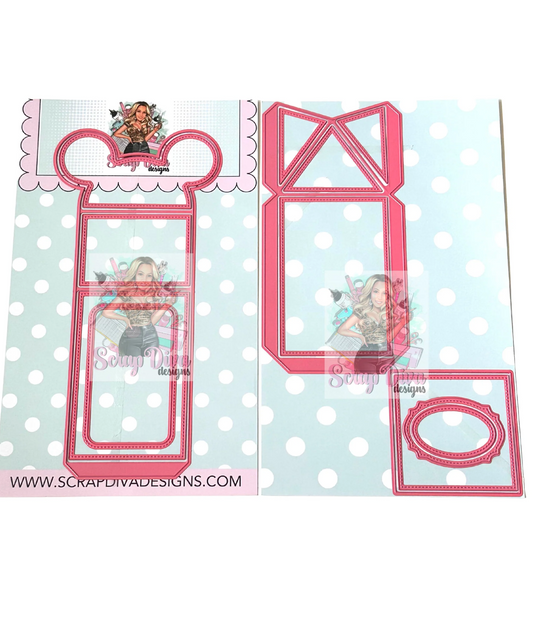Steamboat Willie Gift Box Die Set