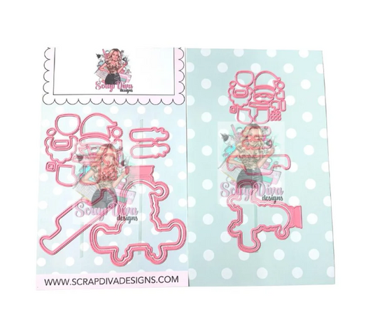 Santa Bag Topper