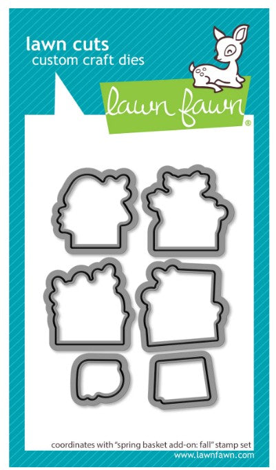 spring basket add-on: fall Stamp AND Die BUNDLE