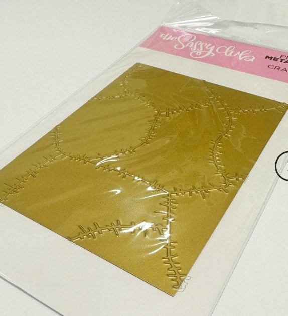 Stitch Gold Foil Plate