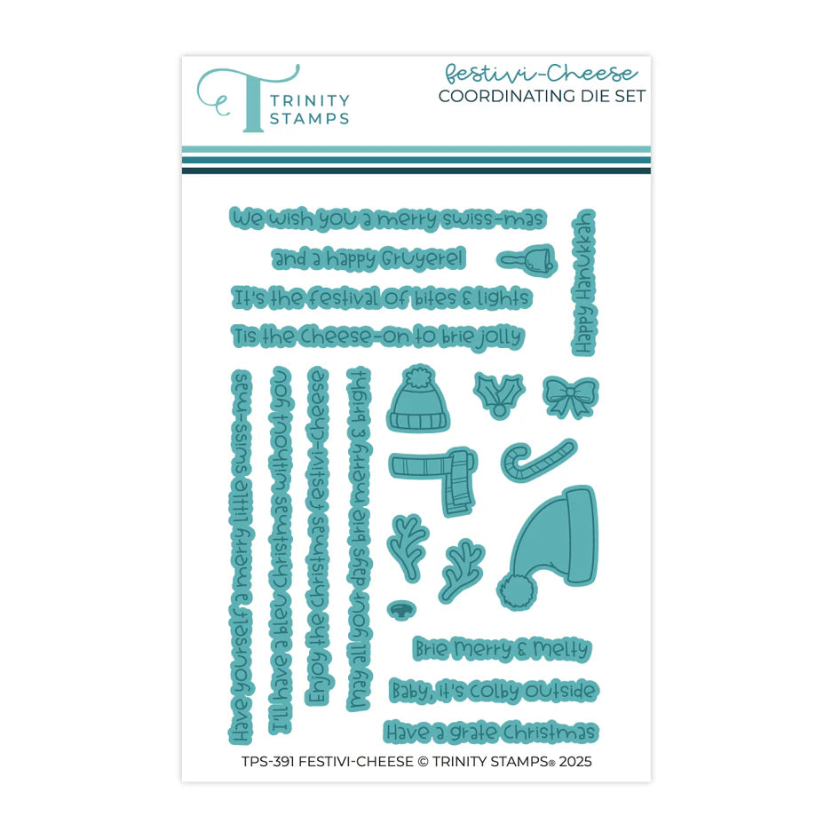 Festivi-cheese BUNDLE Stamp + Die