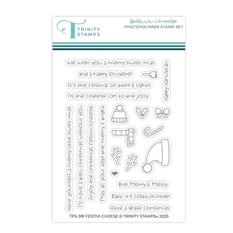Festivi-cheese BUNDLE Stamp + Die