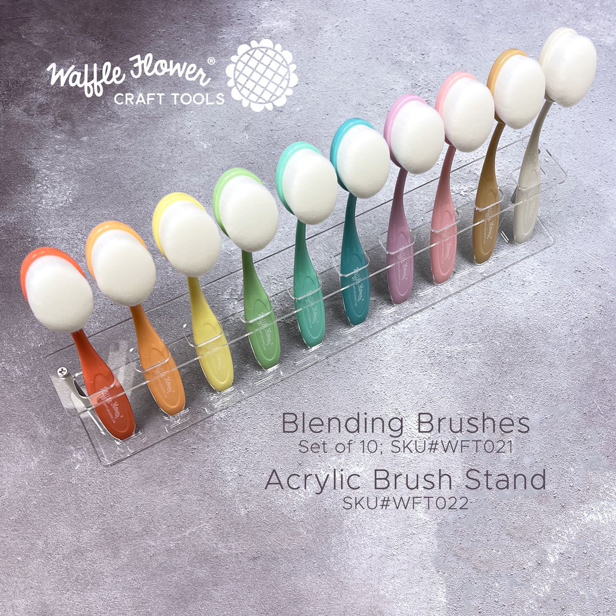 Waffle Flower Blending Brushes