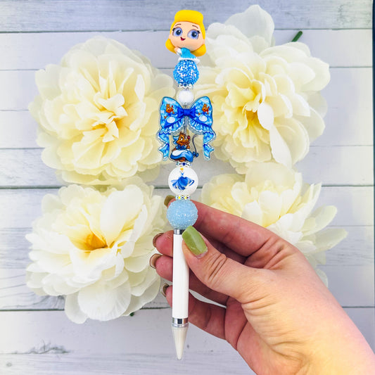 Blue Princess Beaded Pick Up Tool