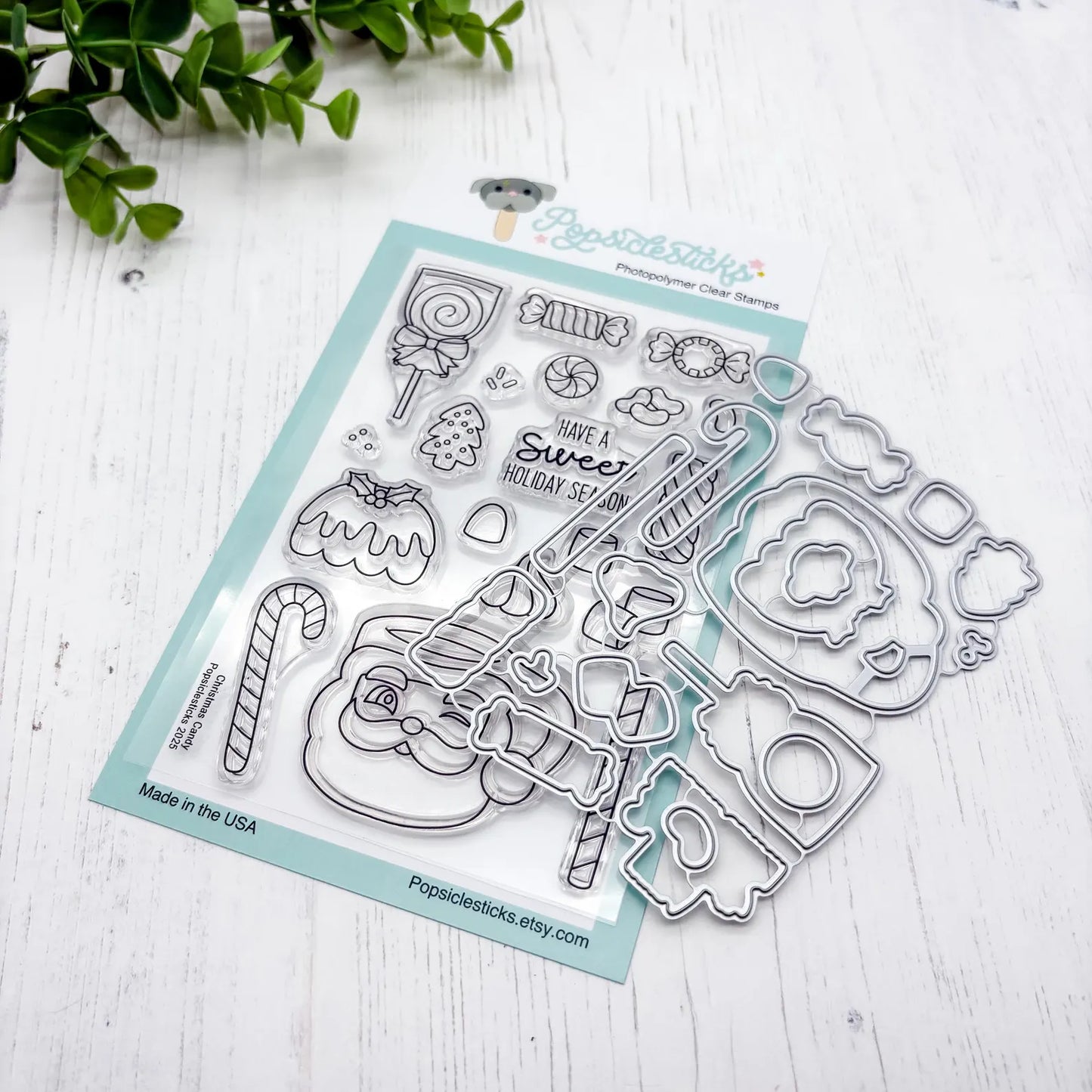 New Christmas Candy BUNDLE Stamp and Die