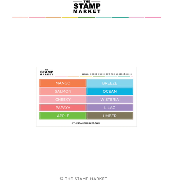 INK PAD LABELS Set 2 – TheStampStop