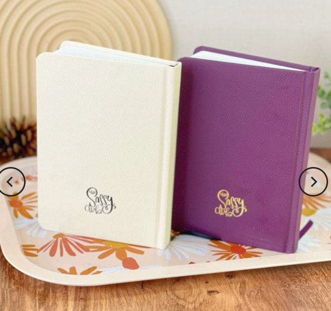 Sassy Dots Notebook Ivory