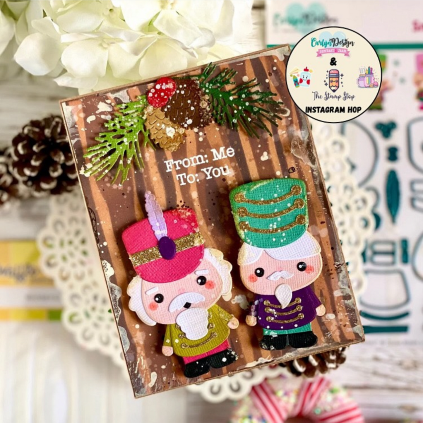 Snijmallen ‘Nutty Nutcrackers’