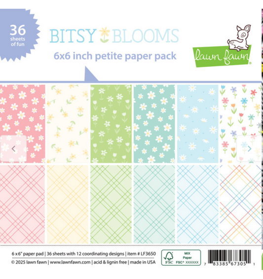 Bitsy Blooms Petite Paper Pack